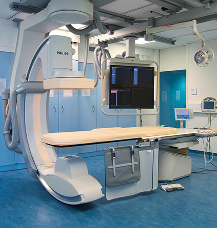 Siloah St. Trudpert Klinikum Pforzheim, Radiologie, Angiographie 